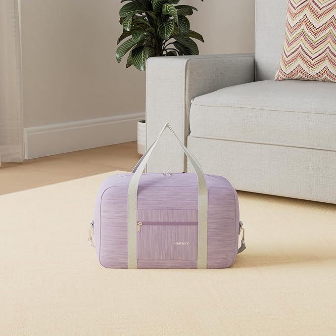 For Spirit Airlines Personal Item Bag Foldable Travel Duffel Bag Tote Carry on Luggage Duffle Overnight for Women and Men