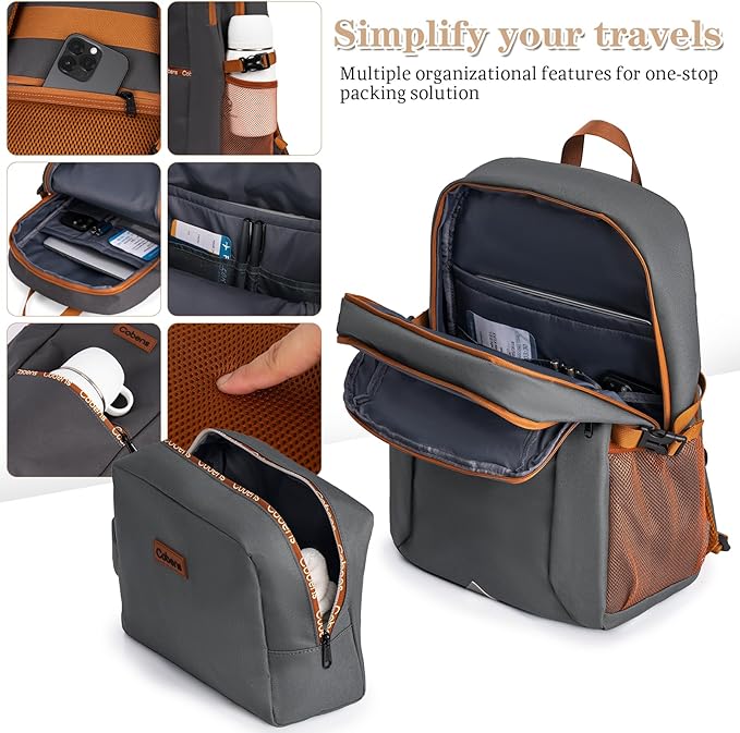 Carry-on Luggage 22x14x9 Airline Approved, Suitcases with Wheels Hardshell， Lightweight Luggage Set with TSA Lock， 20Inch Black Carry-on Suitcase