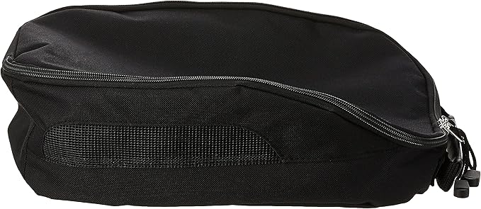 Champ Shoe Bag - Lightweight and Breathable for Any Atheltic Shoe Including Golf Spikes and More - Black