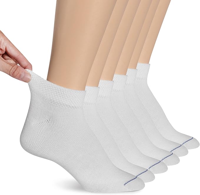 Dr. Scholl's Women's Diabetes & Circulator Socks - 4, 6, & 12 Pair Packs - Non-Binding Moisture Management