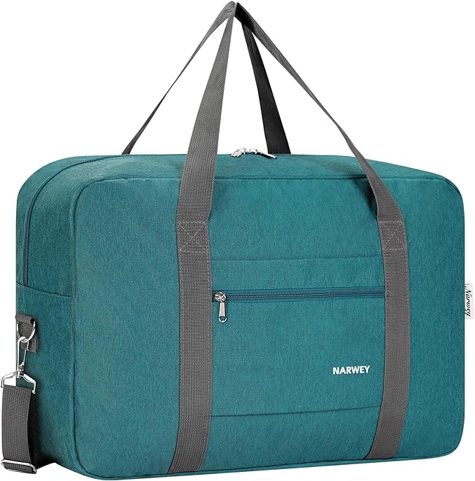 For Spirit Airlines Personal Item Bag Foldable Travel Duffel Bag Tote Carry on Luggage Duffle Overnight for Women and Men