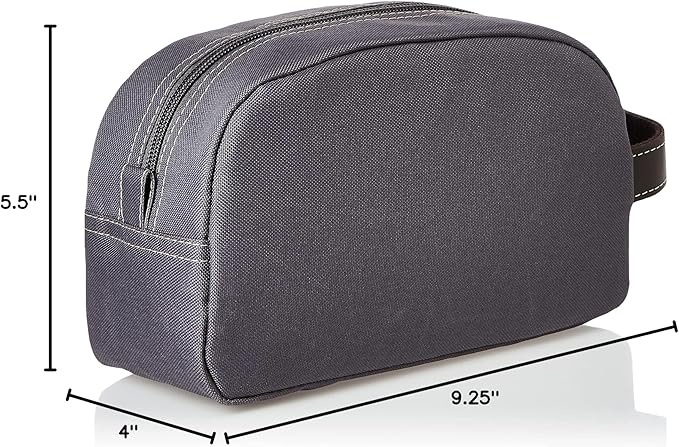 Timberland Men's Toiletry Bag Canvas Travel Kit Organizer