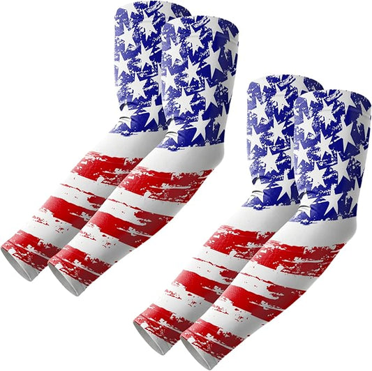 ROXUN Arm Sleeves, Cooling UV Sun Protection Sports Compression for Men/Women