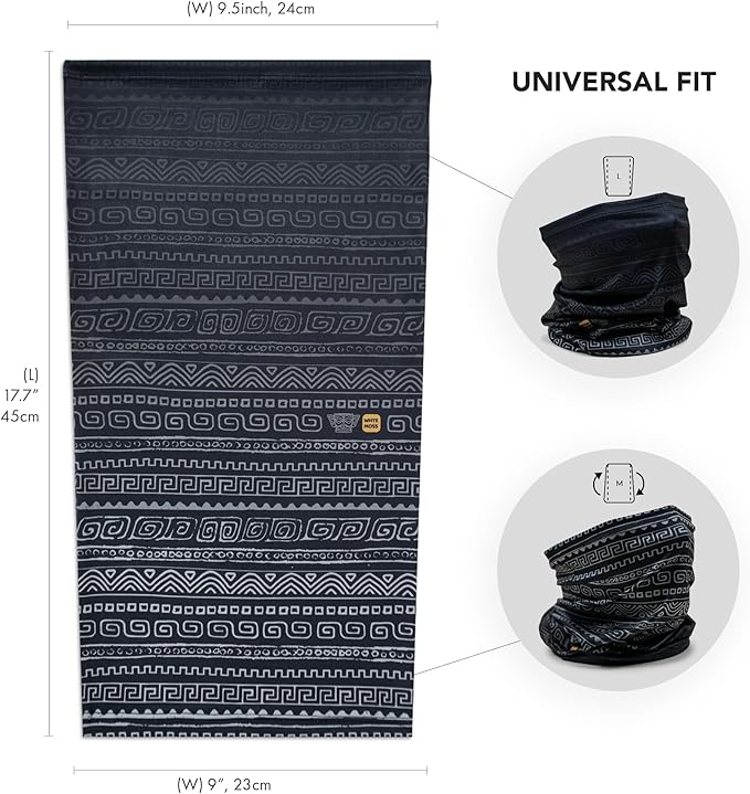 WHTE MOSS Performance neck gaiter - UPF50+ Ultra Soft & Breathable all season sport mask for Men and Women