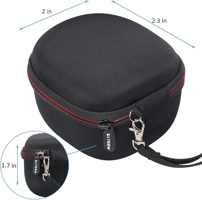 LTGEM Case for Walker's Razor Slim Ear Muffs - Hard Storage Travel Protective Carrying Bag