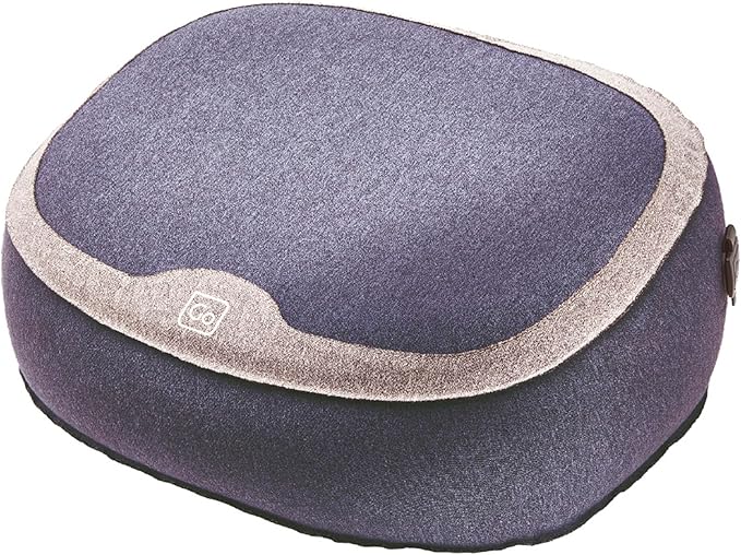 Go Travel Fusion Foot Rest, Soft Foam Inflatable Foot Rest, Home, Office, and Travel Essentials, Blue