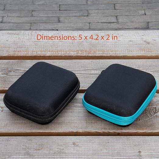 ButterFox 45+12 Switch Game Case for Nintendo Switch (45 physical+12Micro SD digial slots), Switch Game Card Storage Holder or SD Memory Card Case (45 Blue/Black)