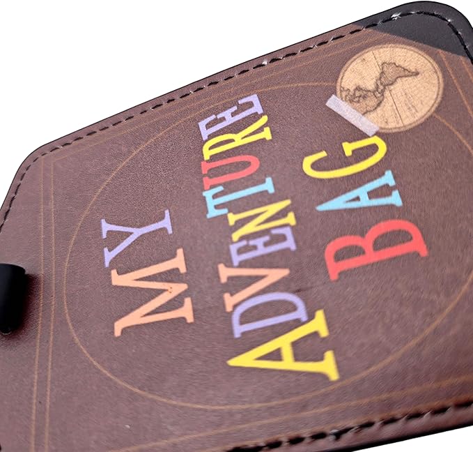My Adventure Book Passport Holder & Luggage Tag - Scrapbook Replica - My Adventure Book (Luggage Tag Only)