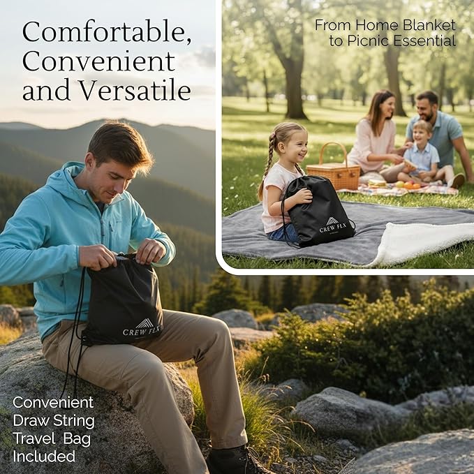 Waterproof Blanket for Bed Intimacy (90"x 80" King Size) Reversible Fleece | Sherpa, Love Blanket, Water Proof TPU Stain Proof Couch Furniture Mattress Winter Large Dog Bed Cover - Gray