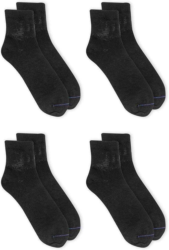 Dr. Scholl's Women's Diabetes & Circulator Socks - 4, 6, & 12 Pair Packs - Non-Binding Moisture Management