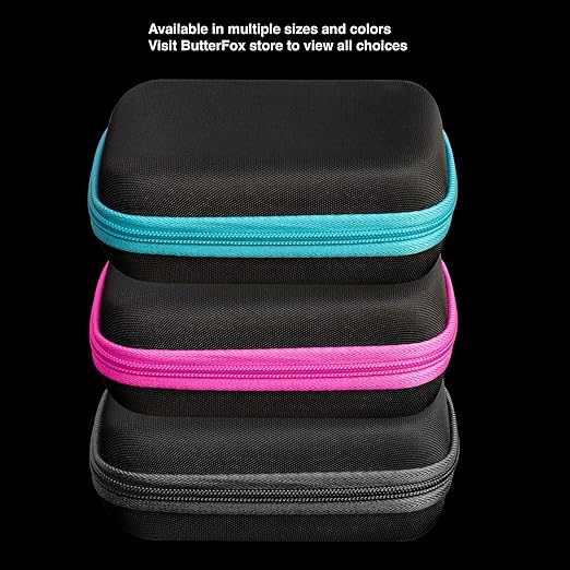 ButterFox 64 Switch Game Case for Nintendo Switch, Switch Game Card Storage Holder or SD Memory Card Case (64 Black)
