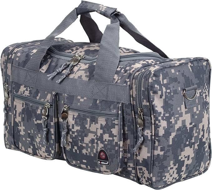 Rockland 19" Polyester Duffel Bag, Acu Camo