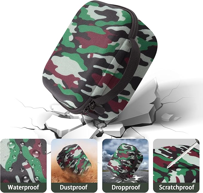 Storage Case Compatible with Walkers Razor Slim/Howard Leight Honeywell Impact Sport Electronic Ear Protection Muffs