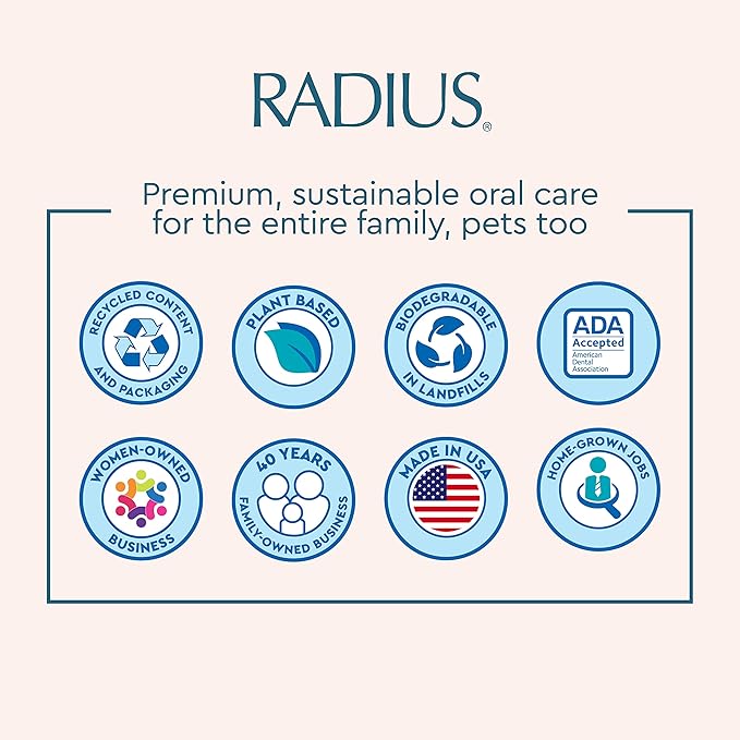 RADIUS Toothbrush Portable Travel Case Kit Standard Toothbrush Soap Razor Case Storage Box for Travel BPA Free 3 Count - Amethyst Purple