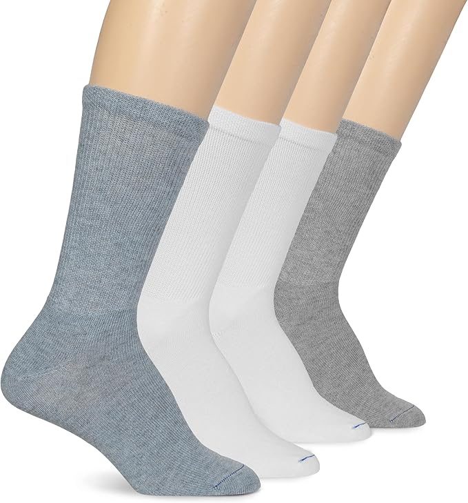 Dr. Scholl's Women's Diabetes & Circulator Socks - 4, 6, & 12 Pair Packs - Non-Binding Moisture Management