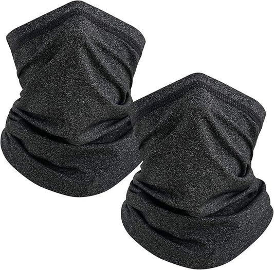 TICONN Neck Gaiter Face Cover Scarf, Neck Warmer Breathable Sun & Wind-proof for Skiing Fishing Hiking Cycling