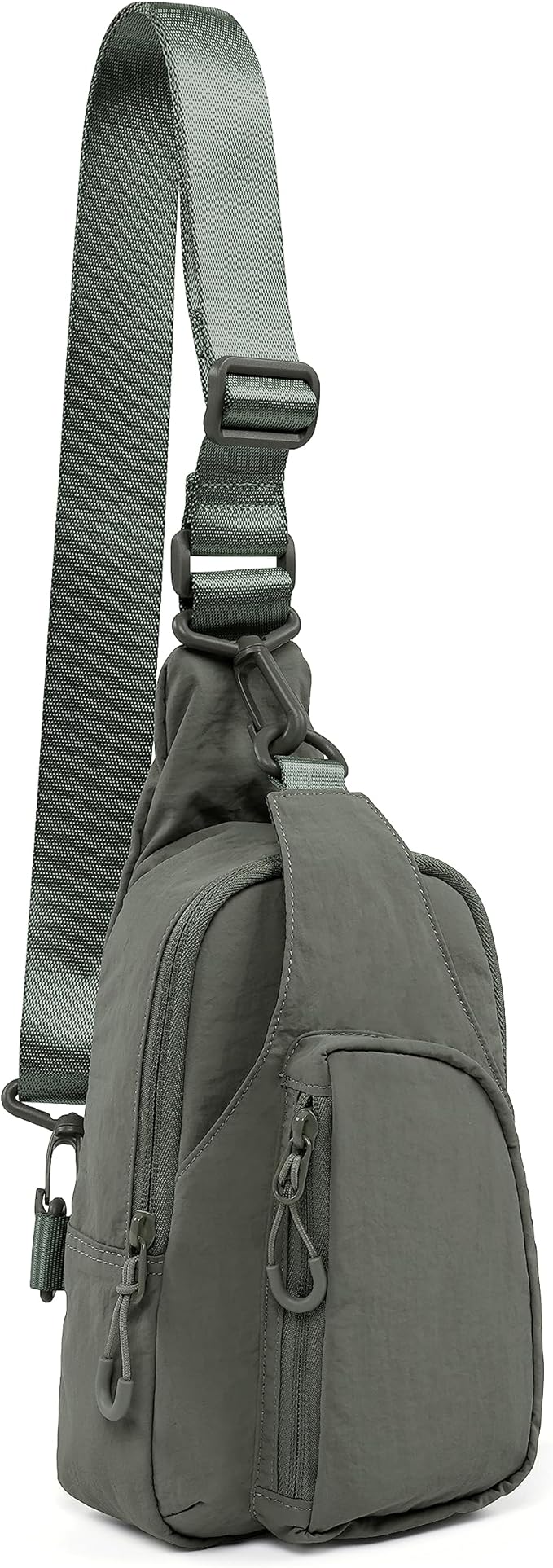 ODODOS Sling Bag with Adjustable Straps Crossbody Chest Bag Lightweight Backpack for Casual Traveling Hiking