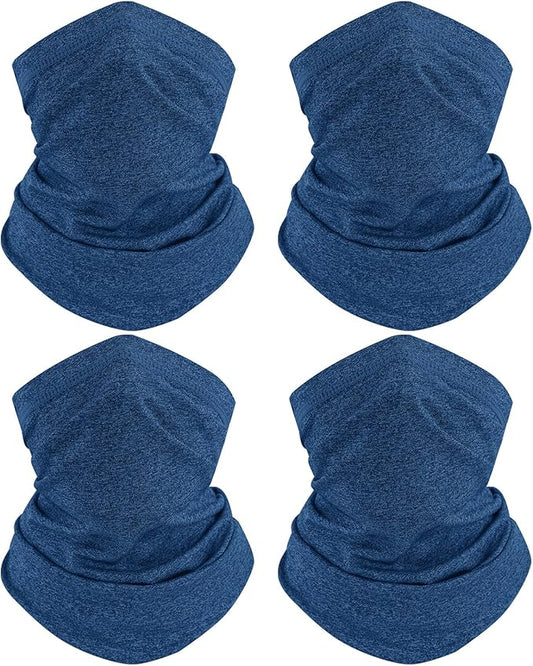 TICONN Neck Gaiter Face Cover Scarf, Neck Warmer Breathable Sun & Wind-proof for Skiing Fishing Hiking Cycling