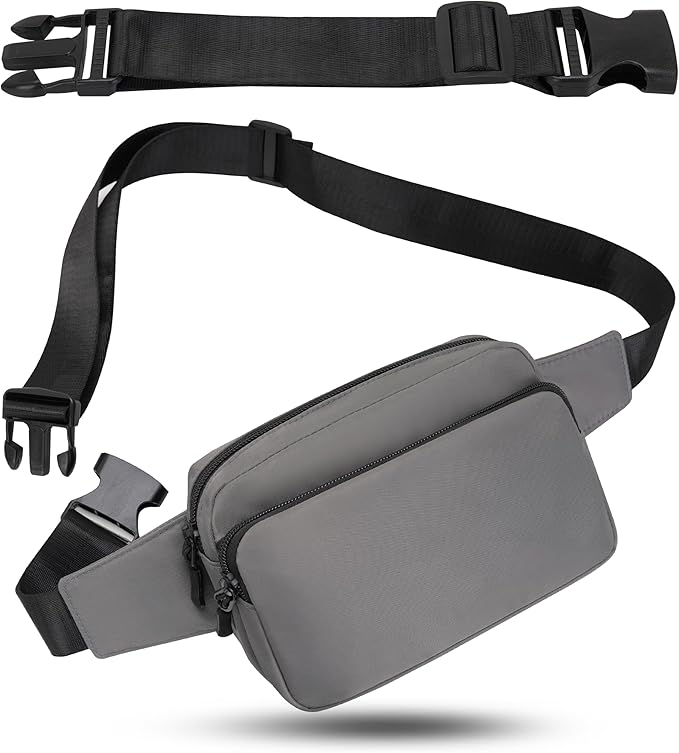 Fanny Pack Nylon Mini Belt Bag Everywhere Belt Bag for Women Water Repellent Waist Packs Crossbody Bags with Adjustable Strap