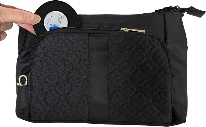 Budley - Tangle-Free Earphone/Earbud Case Compact Storage System, Silicone (Black, Set of 1)