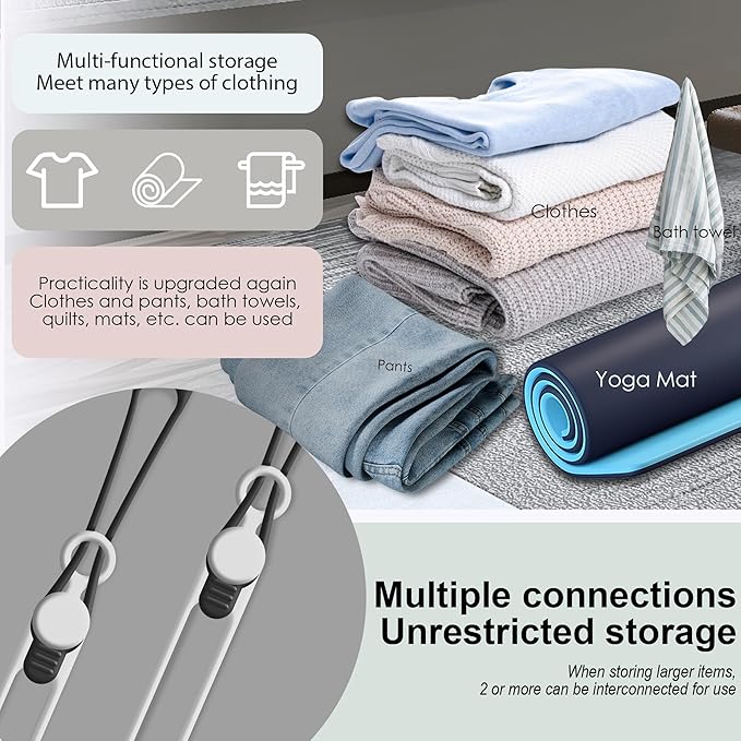 Silicone Cable Ties Cord Organizer Cable Management, 16Pcs 4.2" and 7.1" Reusable Cable Organizer Electronic Accessories for Home, Office, Kitchen, School, Travel(Black&White)