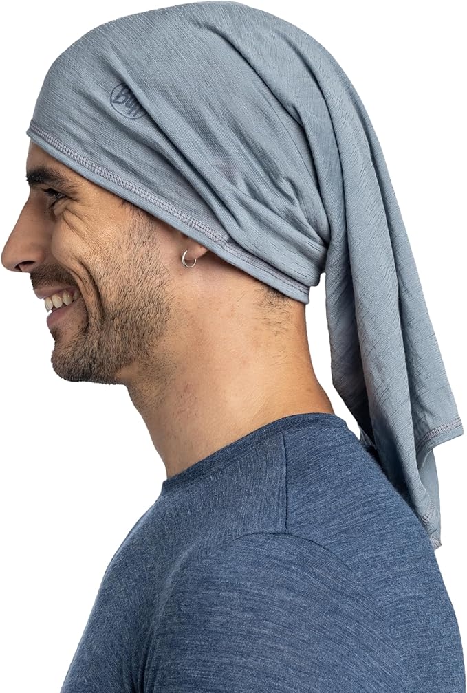 Buff Lightweight Merino Wool Neck Gaiter, 100% Ethically Sourced Wool,Versatile, Temperature Regulating Face Mask