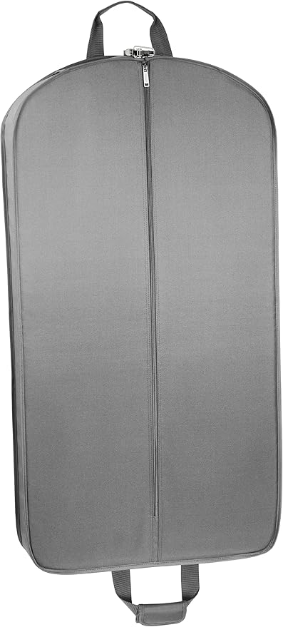 WallyBags® 40” Deluxe Travel Garment Bag with two pockets