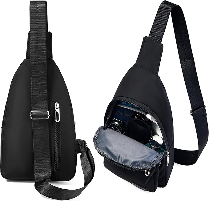 Banelu Small Sling Bag Crossbody Bag Crossbody Purses Sling Backpack Cross Body Bags