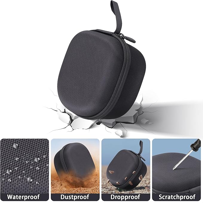 Storage Case Compatible with Walkers Razor Slim/Howard Leight Honeywell Impact Sport Electronic Ear Protection Muffs