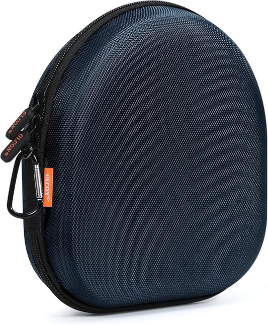 Hard Shell Headphone Case - Durable Zipper Travel Case Portable Carrying Pouch Bag Compatible with Sony WH-CH520/WH-CH720N, JBL Tune 510BT/720BT/520BT/770NC, Soundcore Q20 Q20i Q30, Jlab Headphones