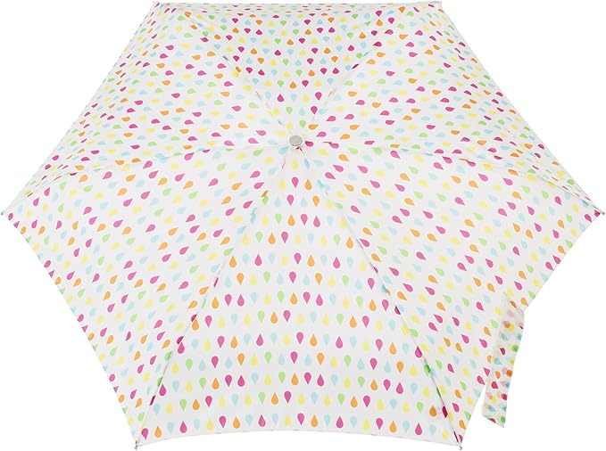 totes Compact Water-Resistant Travel Foldable Umbrella