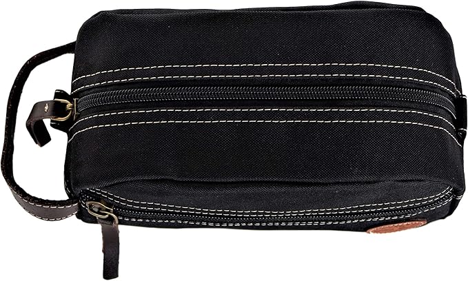 Timberland Men's Toiletry Bag Canvas Travel Kit Organizer
