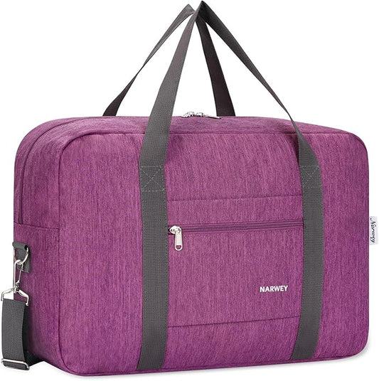 For Spirit Airlines Personal Item Bag Foldable Travel Duffel Bag Tote Carry on Luggage Duffle Overnight for Women and Men