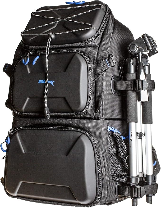 Ultimaxx Extra Large Camera DSLR/SLR Backpack for Nikon, Canon, Sony, Panasonic, Pentax, Olympus, and Fuji Cameras—an Outdoor Hiking/Travelling Backpack with 15.6 Laptop Compartment