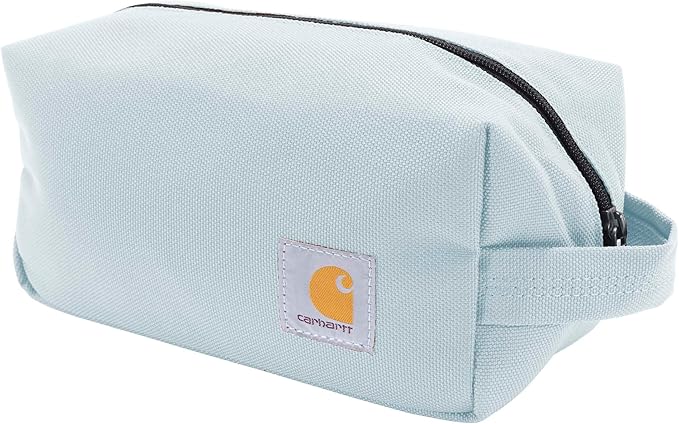 Carhartt Durable Travel Kit, Organize Essentials W/the Water Resistance Toiletry Bag, Early Fog