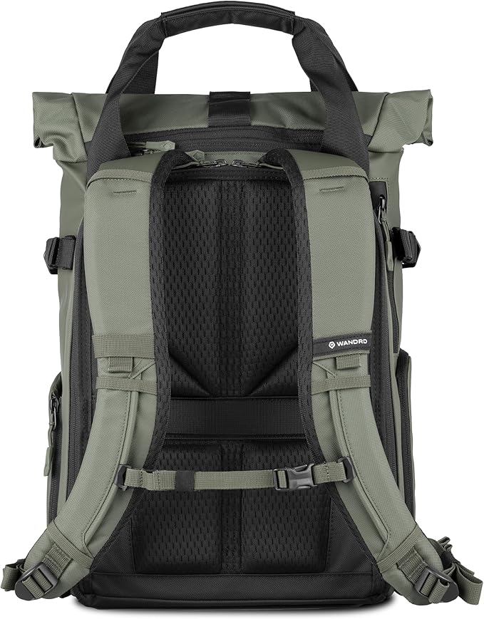 WANDRD PRVKE Rolltop 21L V4 Photography Bundle – Expandable Travel Camera Backpack with Essential Camera Cube and Laptop Sleeve