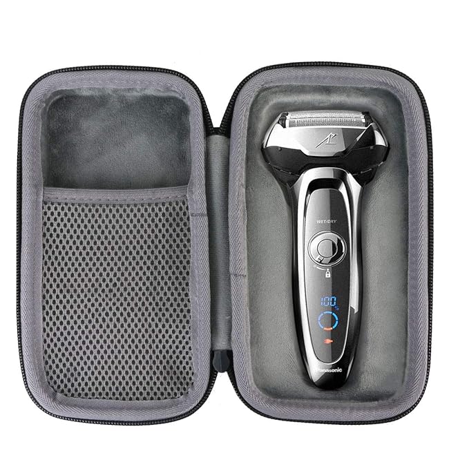 co2CREA Hard Travel Case Replacement for Panasonic Arc5 Electric Razor Men's Shave ES-LV65-S