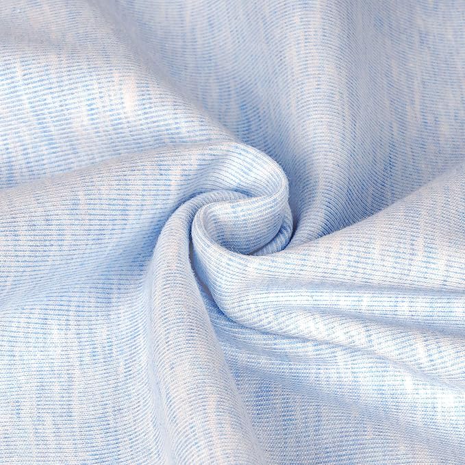 Zenssia Organic Cotton Toddler Pillowcase/Travel Pillowcase Pack of 2 Set 13x18 Inches with Envelope Closure - Soft & Breathable Baby Pillow Case Cover Solid Blue