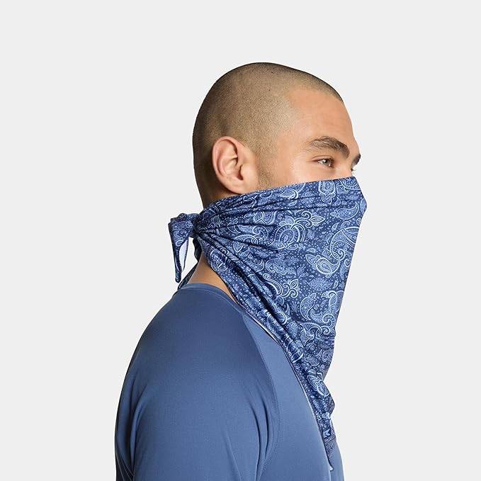 MISSION Cooling Bandana - Lightweight & Breathable - Cools Up to 2 Hours - UPF 50 Sun Protection - Machine Washable