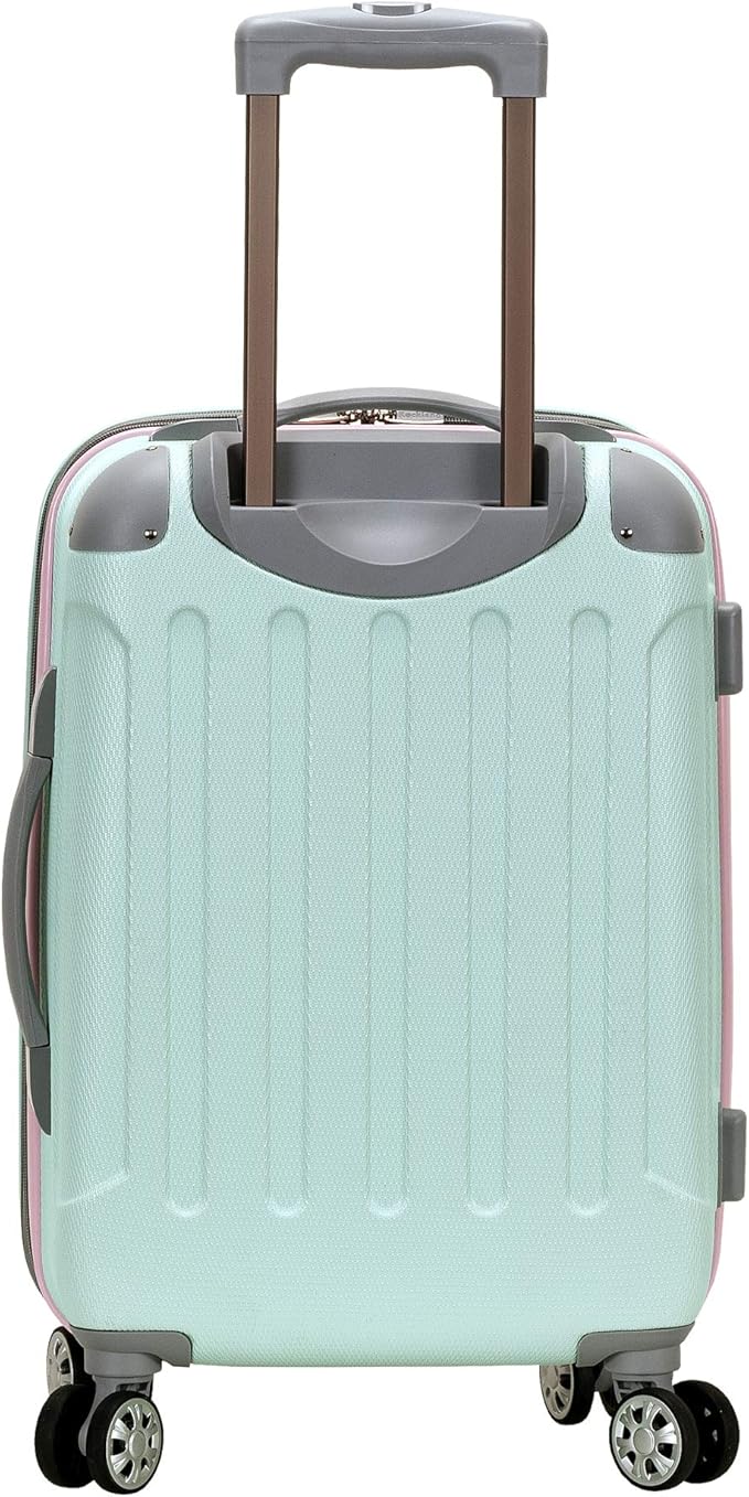 Rockland London Hardside 3 Piece Expandable Spinner Wheel Luggage Set, (20"/24"/28"), Mint
