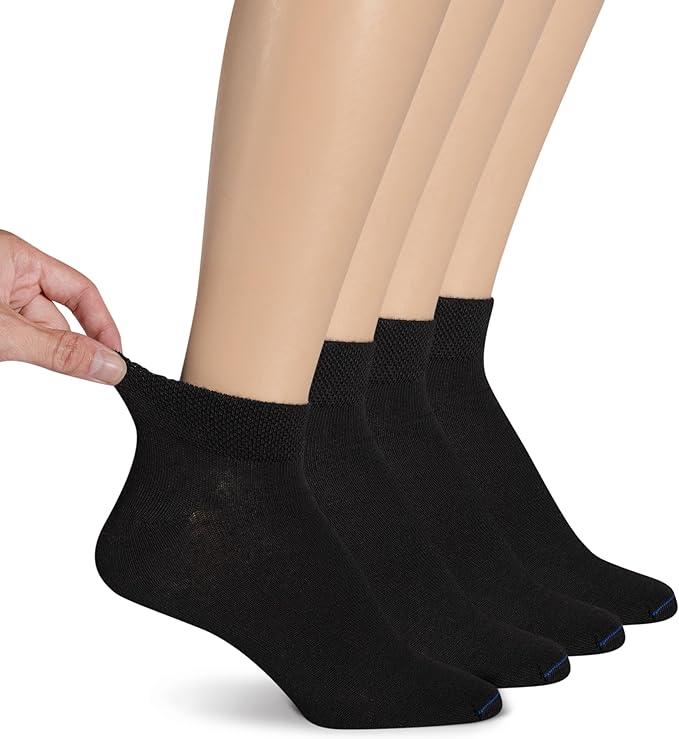 Dr. Scholl's Women's Diabetes & Circulator Socks - 4, 6, & 12 Pair Packs - Non-Binding Moisture Management