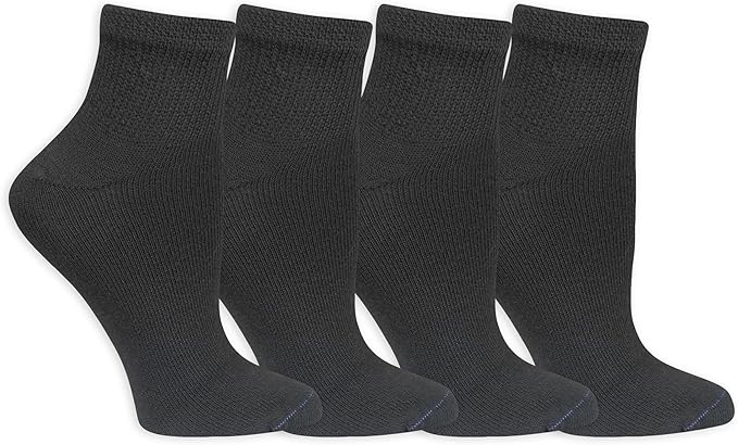 Dr. Scholl's Women's Diabetes & Circulator Socks - 4, 6, & 12 Pair Packs - Non-Binding Moisture Management