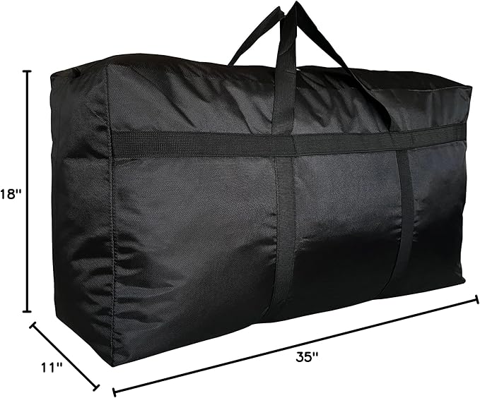DoYiKe Extra Large Storage Duffle Bag with Zippers and Handles, Big Foldable Duffle Bag for Travel