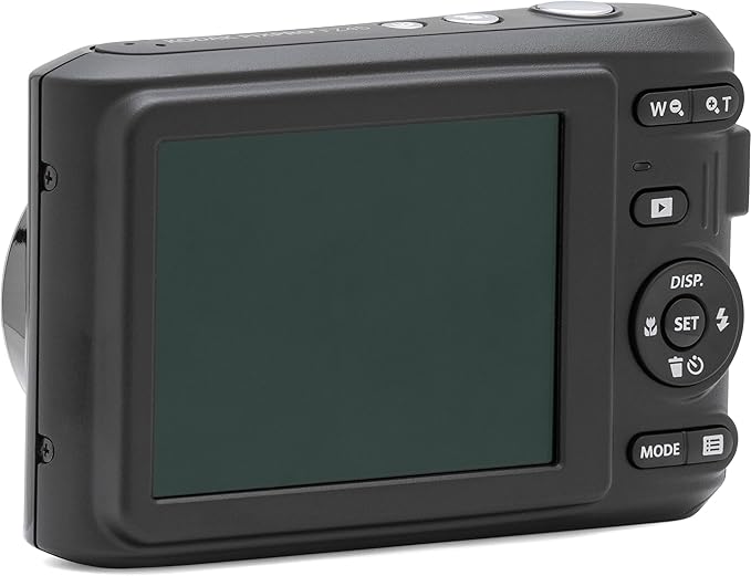 Kodak PIXPRO FZ45 16MP Digital Camera 4X Optical Zoom 27mm Wide Angle 1080P Full HD Video 2.7" LCD Camera (Black) + 64GB Card and Reader + Case + Memory Wallet + Tripod + Cleaning Bundle