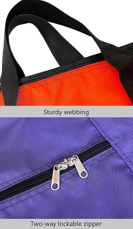 DoYiKe Extra Large Storage Duffle Bag with Zippers and Handles, Big Foldable Duffle Bag for Travel