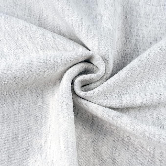 Zenssia Organic Cotton Toddler Pillowcase/Travel Pillowcase Pack of 2 Set 13x18 Inches with Envelope Closure - Soft & Breathable Baby Pillow Case Cover Solid Gray