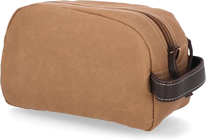 Timberland Men's Toiletry Bag Canvas Travel Kit Organizer