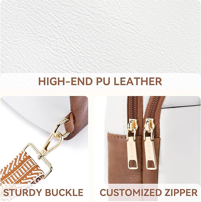 BOSTANTEN Sling Bag Crossbody Bags for Women Trendy Crossbody Purse Leather Chest Bag