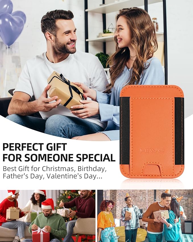 HiWe for MagSafe Wallet: 7-Card Holder, RFID Blocking, Strong Magnet for iPhone 12-17 Series, Slim, 1 Slot