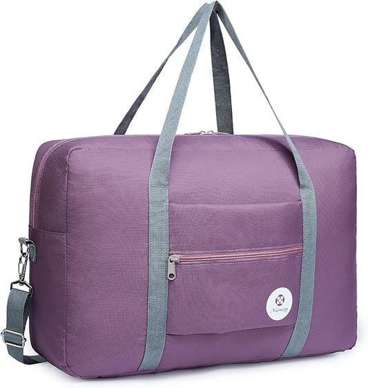 For Spirit Airlines Personal Item Bag Foldable Travel Duffel Bag Tote Carry on Luggage Duffle Overnight for Women and Men